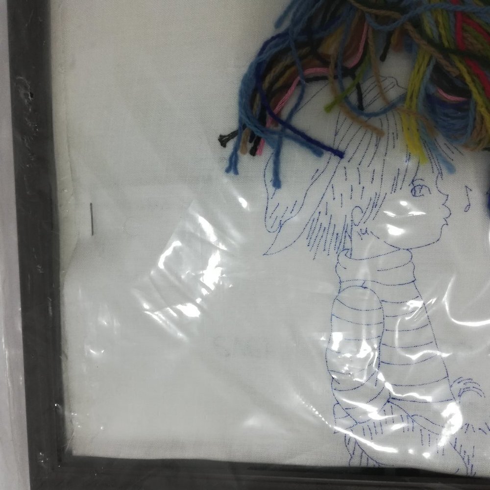 Creative Stitchery Kit Moppets Boy With Dog Everyone Needs A Friend Crewel 787B - Picture 8 of 8